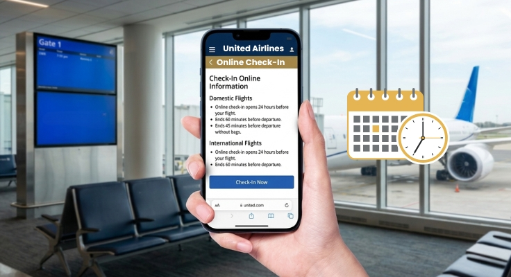 When can I check-in online for United Airlines? When can I check-in online for United Airlines?